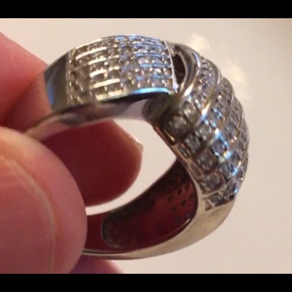 Victoria Wieck 1.28 ctTW Absolute Swirl Knot Ring Sz7 - Picture 3 of 17